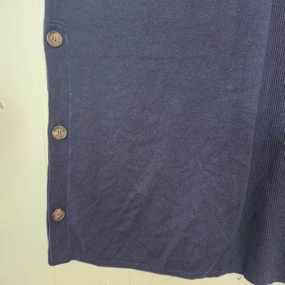 J Jason Wu Fisherman Tunic Sleeveless Knit Top Side Button Detail Size 5x - Picture 7 of 14